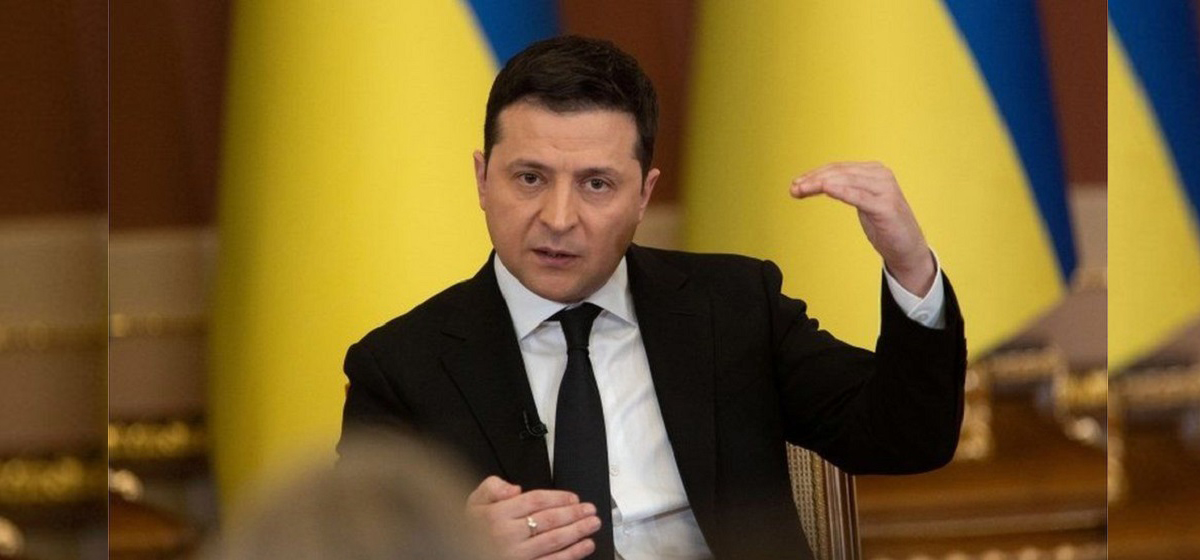 पश्चिमा मुलुकले कायरता देखाए- युक्रेनी राष्ट्रपति जेलेन्स्की 